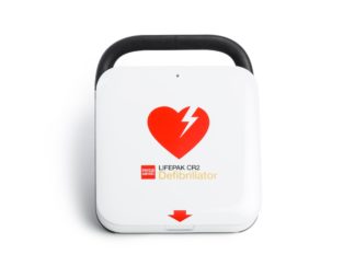 Lifepak CR2 defibrillaattori ja varaosat